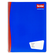 Cuaderno Scribe profesional escolar plusraya, con 100 hojas