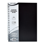 Cuaderno engargolado Dietrix profesional100 hojas 75 gramos raya nutria