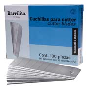 Cuchilla de repuesto 18 mm Barrilito cuchilla de repuesto para cutter