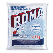 Detergente multiusos biodegradable en polvo Roma bolsa 5 kg