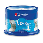 Disco Verbatim CD-R 80MIN/700MB 52X c 50 unidades