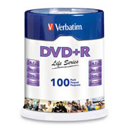 Disco Verbatim DVD+R life series 16x 100pzas