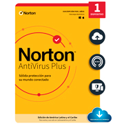 ESD Norton antivirus plus 1 disp. 2 años.