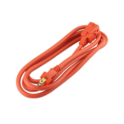 Extensión de uso rudo  Santul 2 m naranja 2x16 AWG