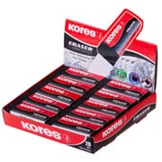 Goma negra Kores KE-20 caja con 20 piezas