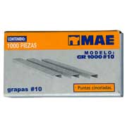 Grapa mae del numero 10 caja con 1000 grapas