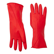 Guantes antiderrapantes santul rojos. ianos