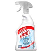 HARPIC BAÑOS ANTI HONGOS CLORO REMUEVE HONGOS, MOHO, MANCHAS ATOMIZADOR 650 ML