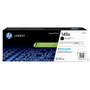 HP 145x black original laserjet toner .