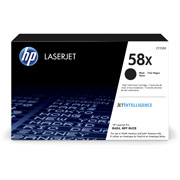 HP 58x black laserjet toner cartridge .