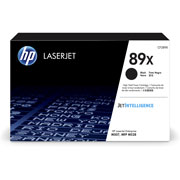 HP 89x black laserjet toner cartridge .