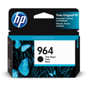 HP 964 black original ink cartridge .