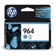 HP 964 cyan original ink cartridge .