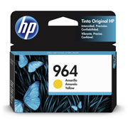 HP 964 yellow original ink cartridge .