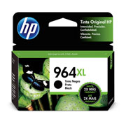 HP 964xl black original ink cartridge .