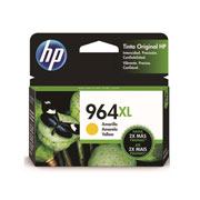 HP 964xl yellow original ink cartridge .