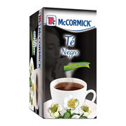 Té negro McCormick caja con 25 sobres .