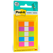 [P3M-BAN-835CB] BANDERITAS ADHESIVAS  POST-IT NEÓN 5 BLOCKS