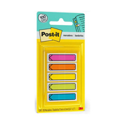 [P3M-BAN-84AR2] BANDERITAS ADHESIVAS FLECHA POST-IT NEÓN5 BLOCKS