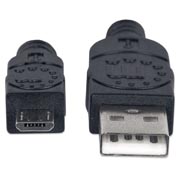 [IC-CO-325677] Cable Manhattan USB a-micro b v2.0 .5 egro