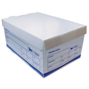 [KYM-CJA-PLOF] Caja plástica KYMA para archivo oficio 1pieza. Largo: 56cm, ancho: 38cm y alto: