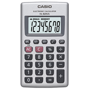 [CAS-CAL-HL820] Calculadora básica 8 dígitos CASIO calculadora básica portátil