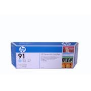 [HP-TIN-C9470A] Cartucho de tinta HP 91 cian claro de Cartucho de tinta HP 91 cian claro de 77