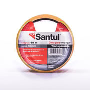 [SAN-ADS-5703] Cinta adhesiva santul transparente 40 m .