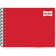 [SCR-CUA-S1500] Cuaderno Scribe forma italiana clásico raya, con 100 hojas