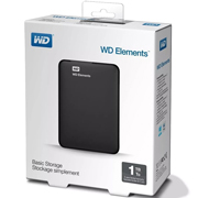 [DD-WD-1TBUZG00] DISCO DURO EXTERNO WD, 1TB, 2.5' NEGR COMPATIBILIDAD CON USB 3.0 Y USB 2.0