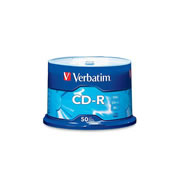 [VER-DIS-94691C] Disco Verbatim CD-R 80 min 700MB 52x torre 50 pzas